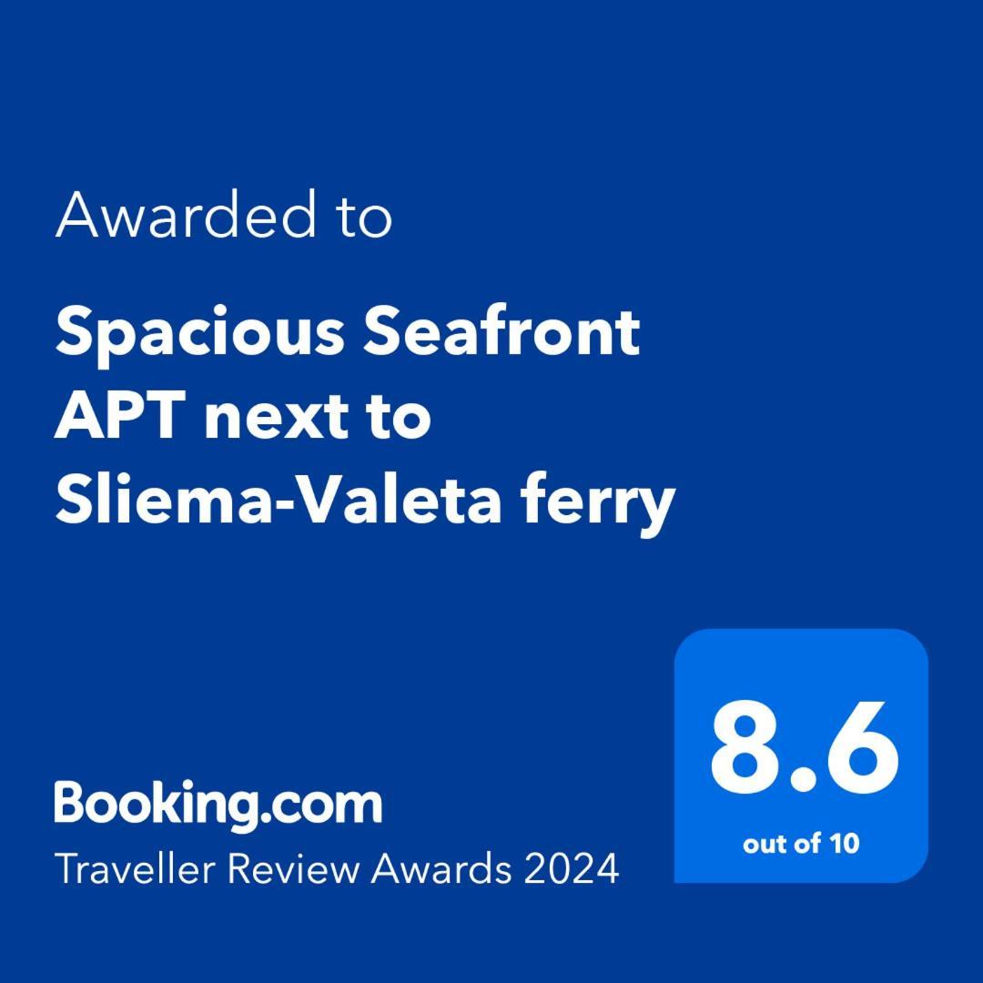 Spacious Seafront Apt Next To Sliema-Valeta Ferry エクステリア 写真